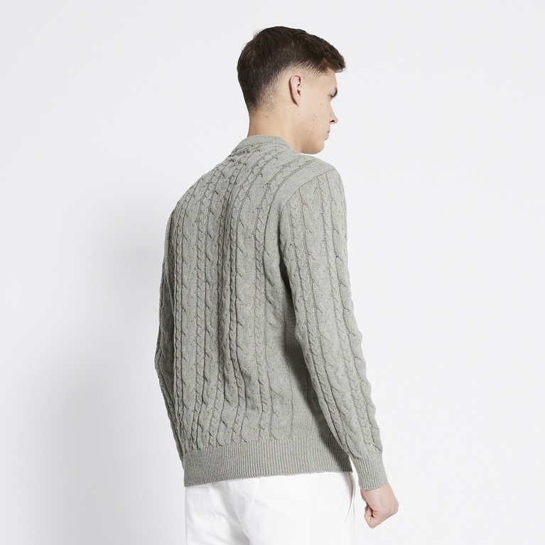 Flettestrikket genser "Tage"